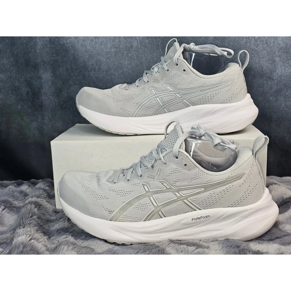 ASICS GEL-PULSE 16 Light Grey FlyteFoam Running Sneakers Women 8.5